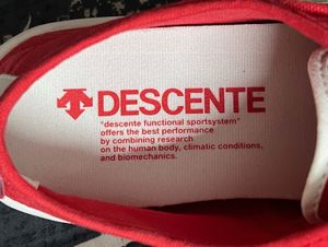Descente Puregram Velcro Sneakers – Red |Unisex
