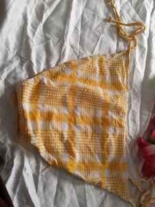 🎀 BUY '1' GAT "1" FREE 🎀,🇧🇳Yellow Checkered Bi