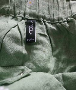 Awesome deal: Green frock &amp; white shirt