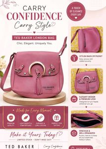 Chic Pink Ted Baker London Sling Bag