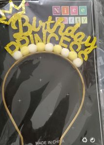 Hair Band Birthday Princess