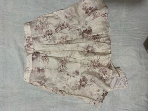 Sheer Printed Top and Skirt set h&amp;m