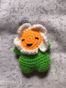 Crocheted Flower Plushie