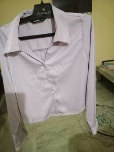 Zudio Light Purple Collared Shirt