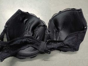 Lace Trim Padded Bra