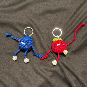 long limbed fruits keychain(set of 2)
