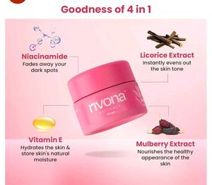 Rivona Naturals Bright Pink Face Cream