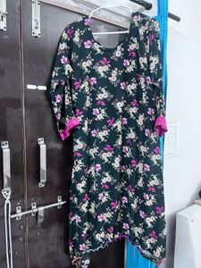 floral print kurta set
