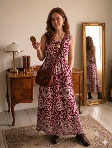 Vintage maxi dress