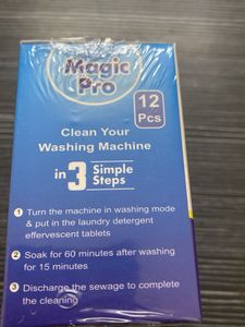 Magic Pro Washing Machine Cleaner Tablets