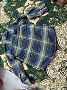 Boy's Plaid Flannel Shirt