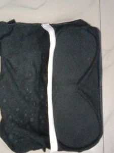 black tube top with in built bra.