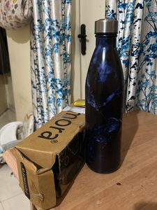 Femora Blue Fridge Water Bottle And Philips Nipple Pack Combo