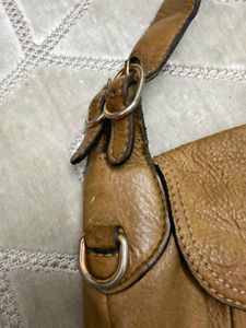 gucci Chic Brown Leather Hobo Bag