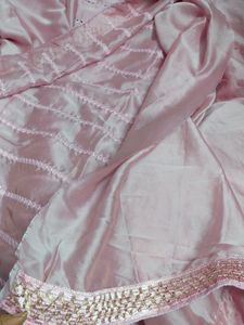 Brand New Onion Pink Saree