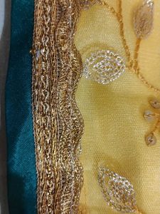 Yellow Embroidered Lehenga Choli Set