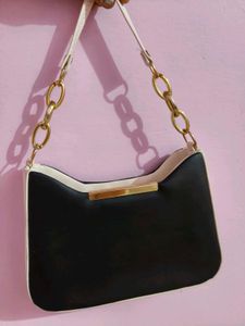 leather hand bag
