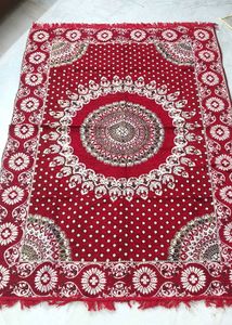 Red Floral Rug