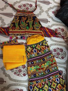 Vibrant Embroidered Lehenga Choli  Unused 2-4