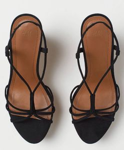 Women Black Wedge Heels