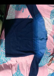 Men's Blue Striped Sweater