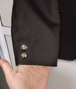 Unisex Blazer Coat Formals Brown