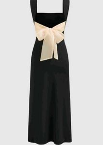 Chic Black Ruched Midi Dress