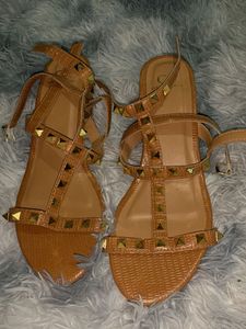 Stylish Studded Gladiator Sandals