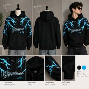 Brand New Tripr Men’s Black Graphic Hoodie | Stree