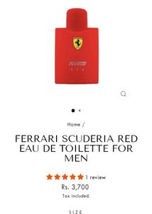 Original Scuderia Ferrari Eua De Toilette