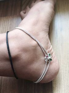 Elegant Silver Anklet from Kalyan Jewellers
