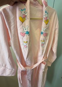Cozy pink Bathrobe- Cute &amp; Comfy