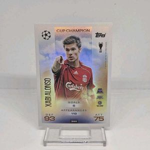 ⭐Rare Xabi Alonso cup champion 🏆