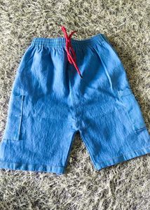 Boys Blue Cargo Shorts