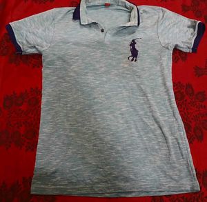 Light Blue Polo T-Shirt