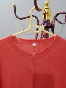 Coral Cardigan