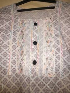 SALE PRICE Printed Kurta with Pants Set