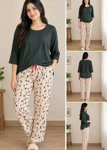 Comfy Printed Pajama Set
