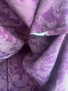 Purple Floral Short Sleeve Shirt