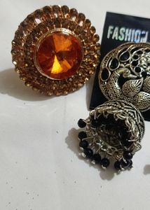 Earrings Or Ring Combo