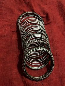 Set of Silver Bangles