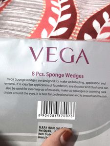 Vega Makeup Sponges wages 8