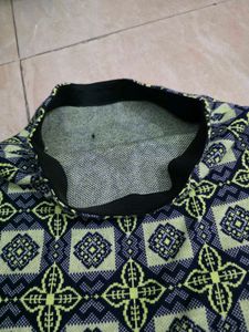 Geometric Print Mini Skirt