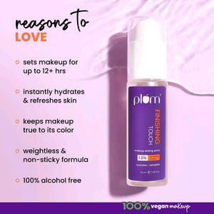 Plum Finishing Touch Makeup Setting Spray