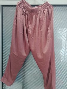 Elegant Rose Pink Palazzo Pants