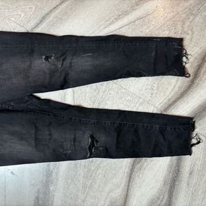 Indigo Black Denim Jeans