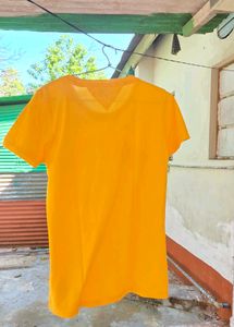 Tommy Jeans Yellow T-Shirt