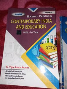 BEd 1st Year Books With PYQ'S