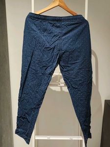 XL - Cotton Blue Jogger Pants
