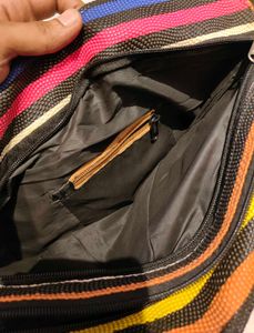 Women's Multicolored Shoulder Bag